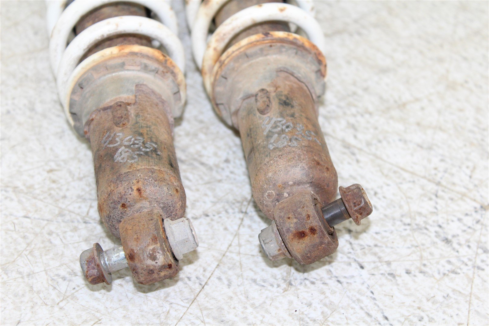 1988 Suzuki Quadsport LT 230S Front Shocks Spring Absorber Left Right
