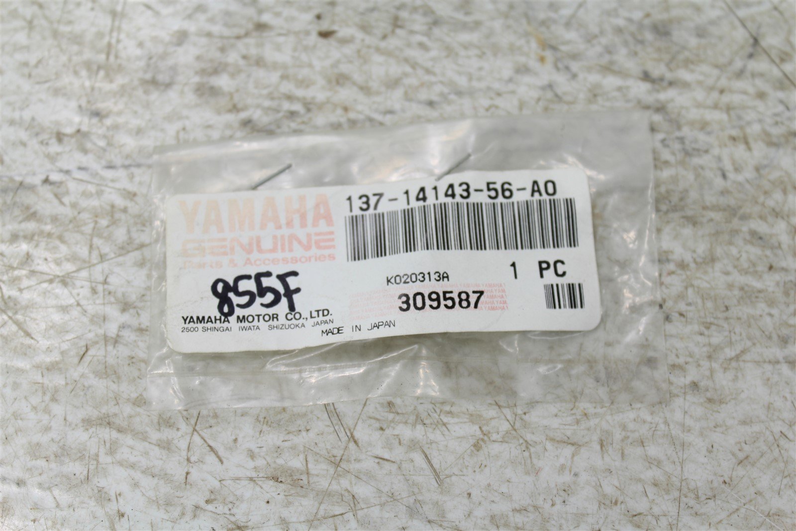 NOS Genuine Yamaha #280 Main Jet #137-14143-56-A0 RT1 TZ750 YZ125 YZ80 YZ250