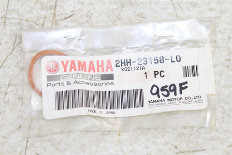 NOS Genuine Yamaha Copper Gasket YZ80 YZ125 TTR250 WR250 NEW OEM 2HH-23158-L0