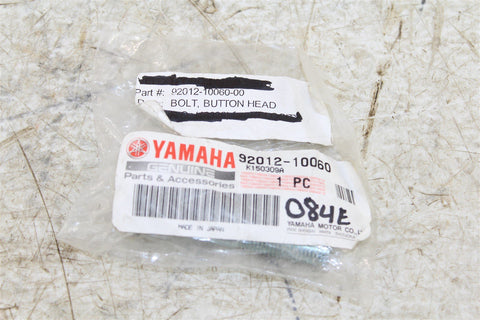 NOS Genuine Yamaha Bolt Button Head YXZ1000R Wolverine OEM 92012-10060-00 NEW