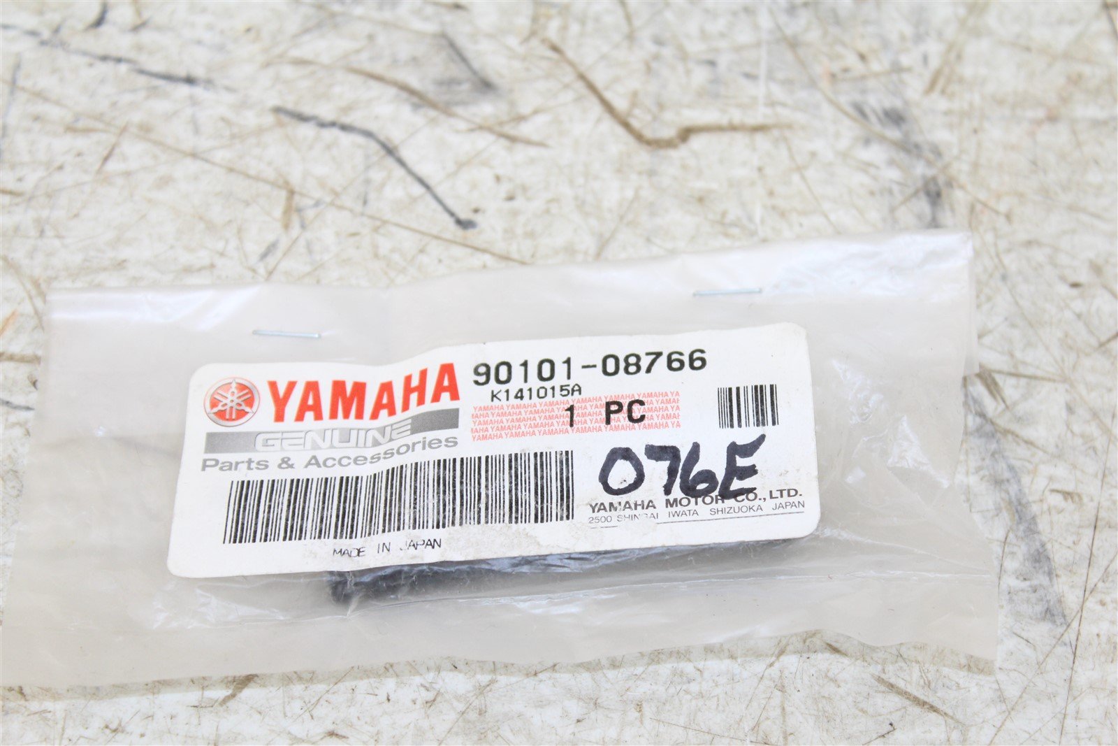 NOS Genuine Yamaha Rear Wheel Adjuster Bolt 90101-08766 NEW OEM
