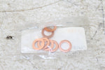 NOS Genuine Yamaha Copper Washer Gasket 90430-10171 NEW OEM QTY:7