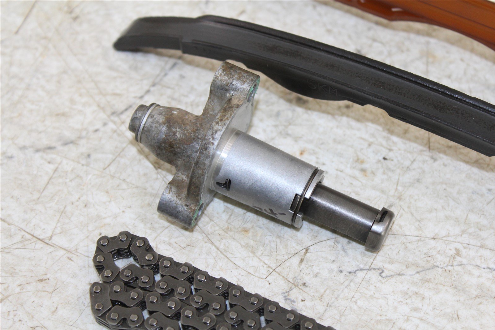 2004 Yamaha Grizzly 660 4x4 Timing Chain Guide Slides w/ Camshaft Tensioner