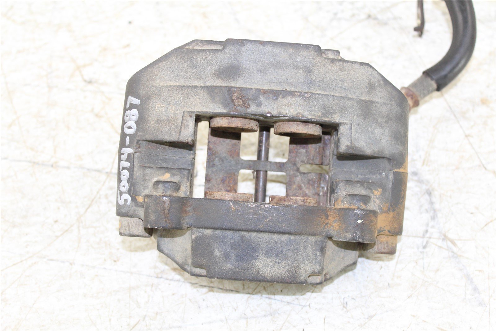 2004 Yamaha Grizzly 660 4x4 Rear Brake Caliper w/ Lower Hose