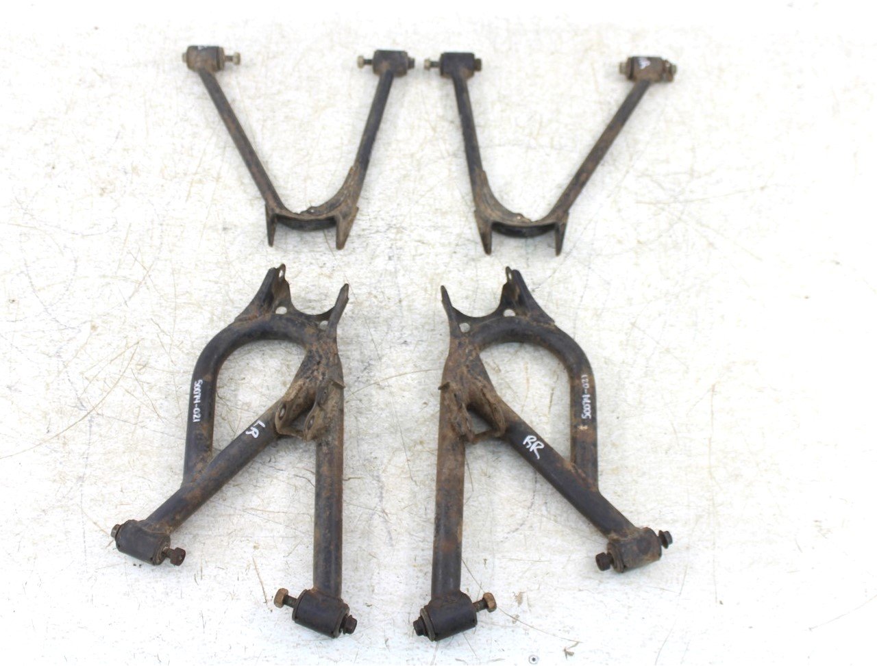 2004 Yamaha Grizzly 660 4x4 Rear Right Control A Arms Lower Upper