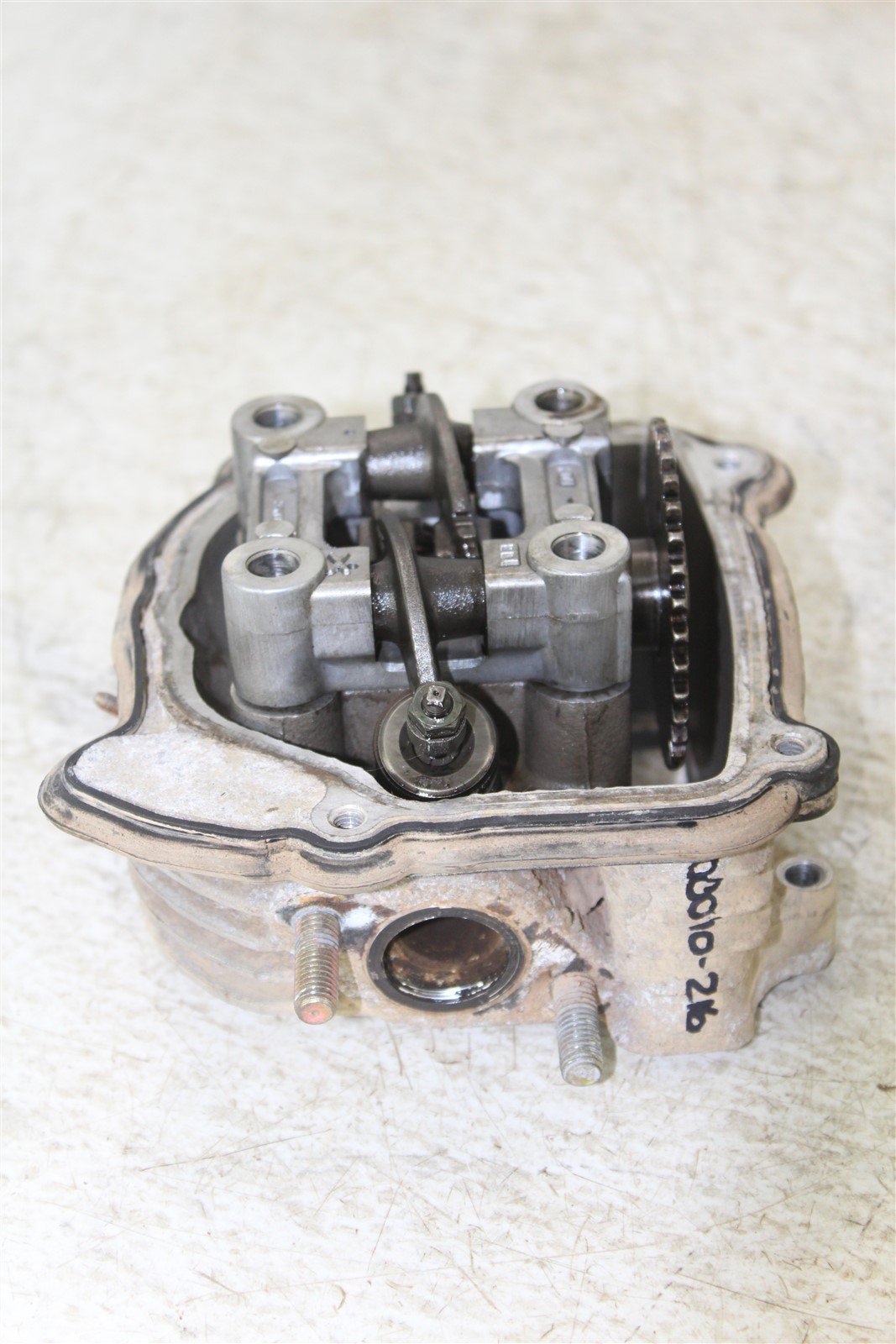 2007 Arctic Cat Utility 90 2x4 Cylinder Head Valve Cover w/ Camshaft Rocker Arms