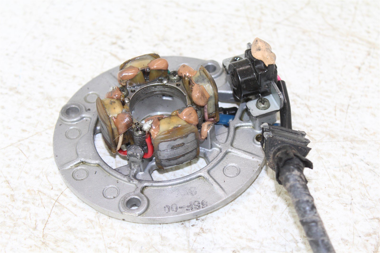 2004 Yamaha YZ 250F Stator Plate Magneto Coil