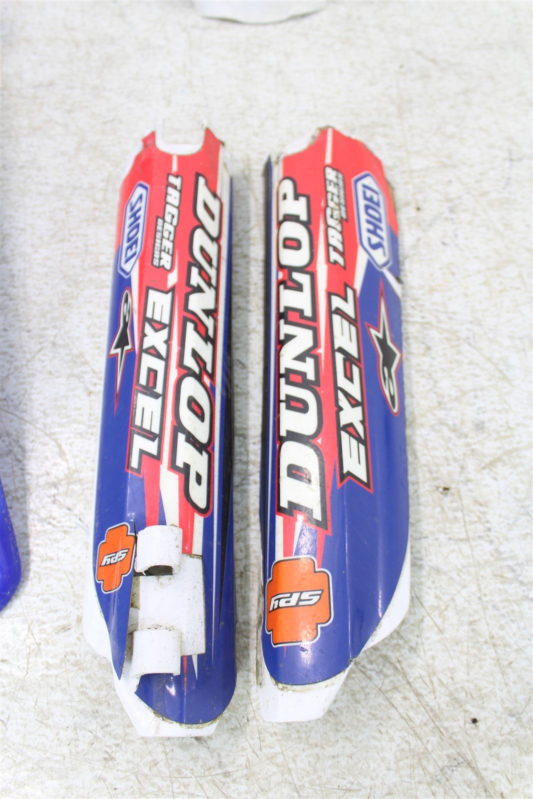 2004 Yamaha YZ 250F Rear Fender Fork Guards Front Number Plate Skid Plastic