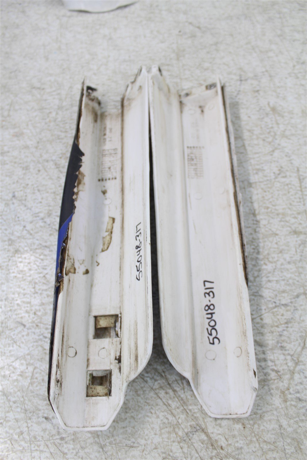 2004 Yamaha YZ 250F Rear Fender Fork Guards Front Number Plate Skid Plastic