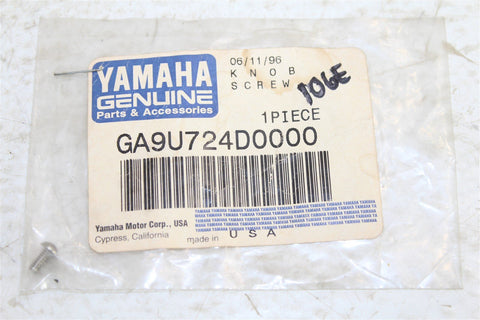 NOS Genuine Yamaha Knob Screw Waverunner NEW OEM GA9U724D0000