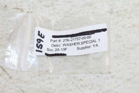 NOS Genuine Yamaha Special Washer 2TK-21757-00 TTR125 YZFR1 WR250 WR450 NEW OEM