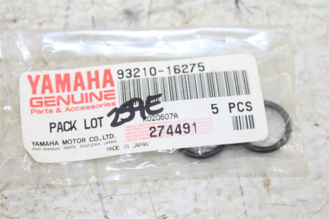 NOS Genuine Yamaha O-Ring WR 250 500 YZ 80 125 25 NEW OEM 93210-16275 QTY:5