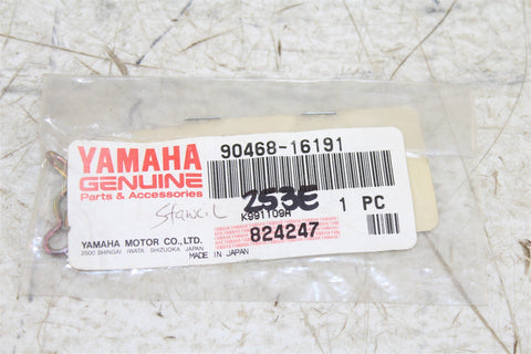 NOS Genuine Yamaha Rear Box Base Clip Viking Wolverine NEW OEM 90468-16191-00